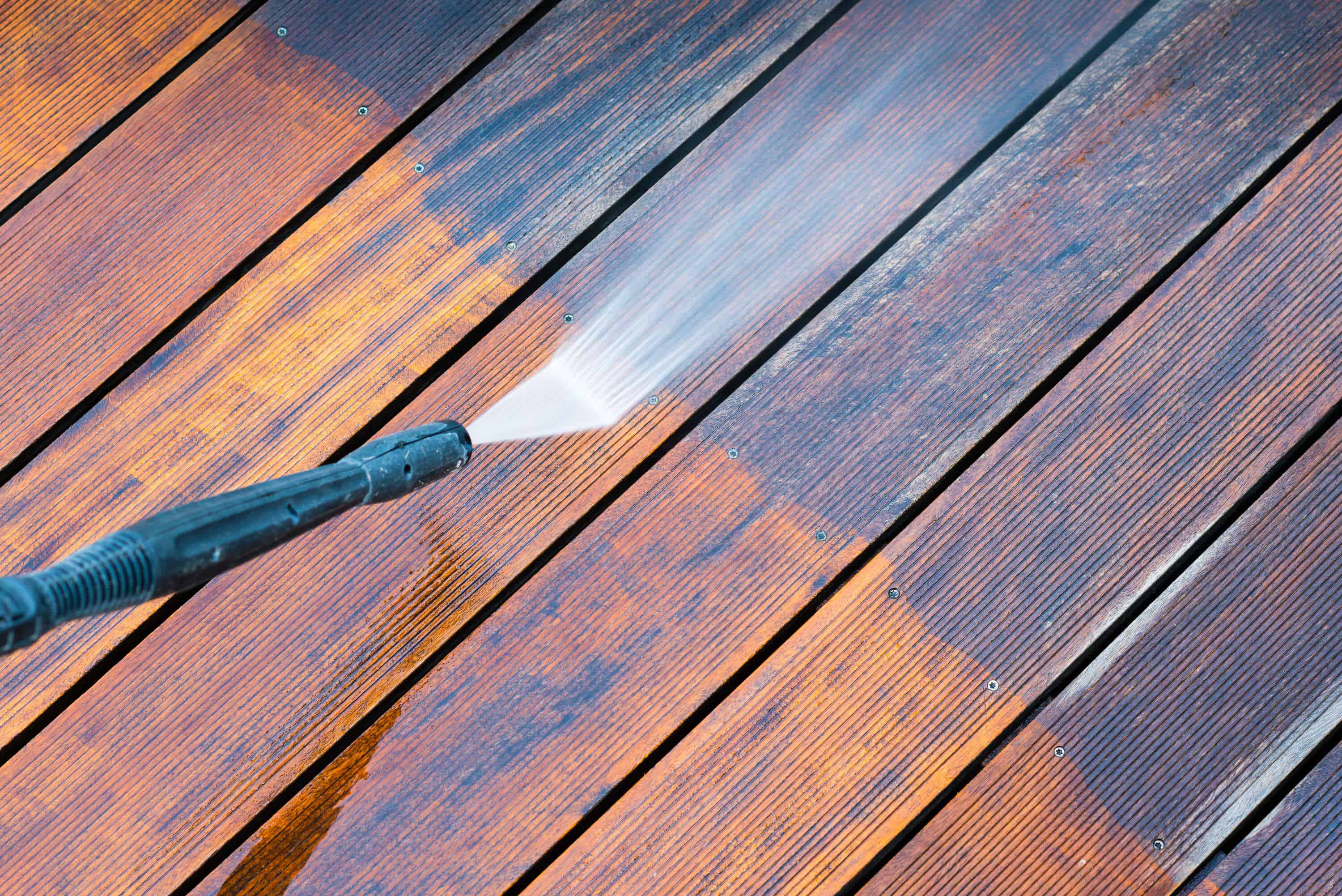 Deck Pressure Washing image