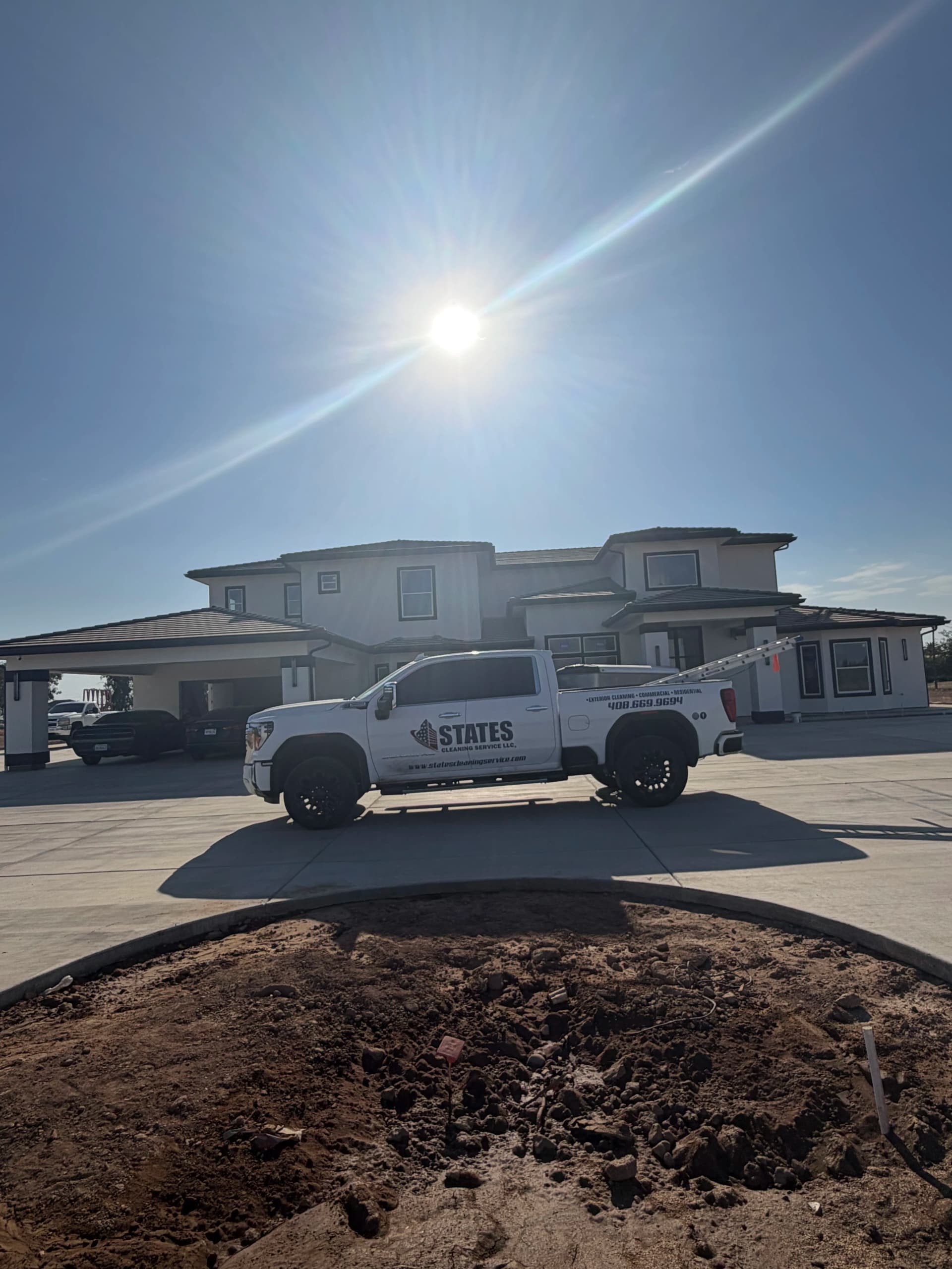 Post-Construction Cleaning on a Custom Home in Madera