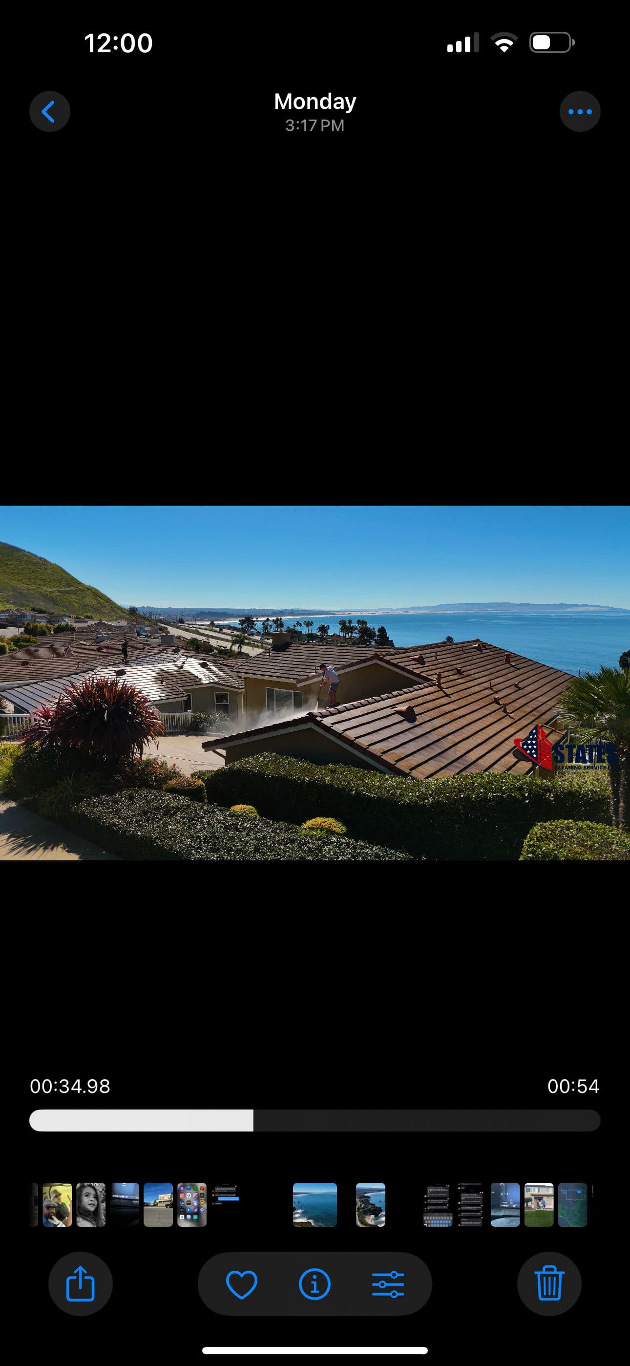Roof Washing on a Stunning Pismo Beach Coastal Property image