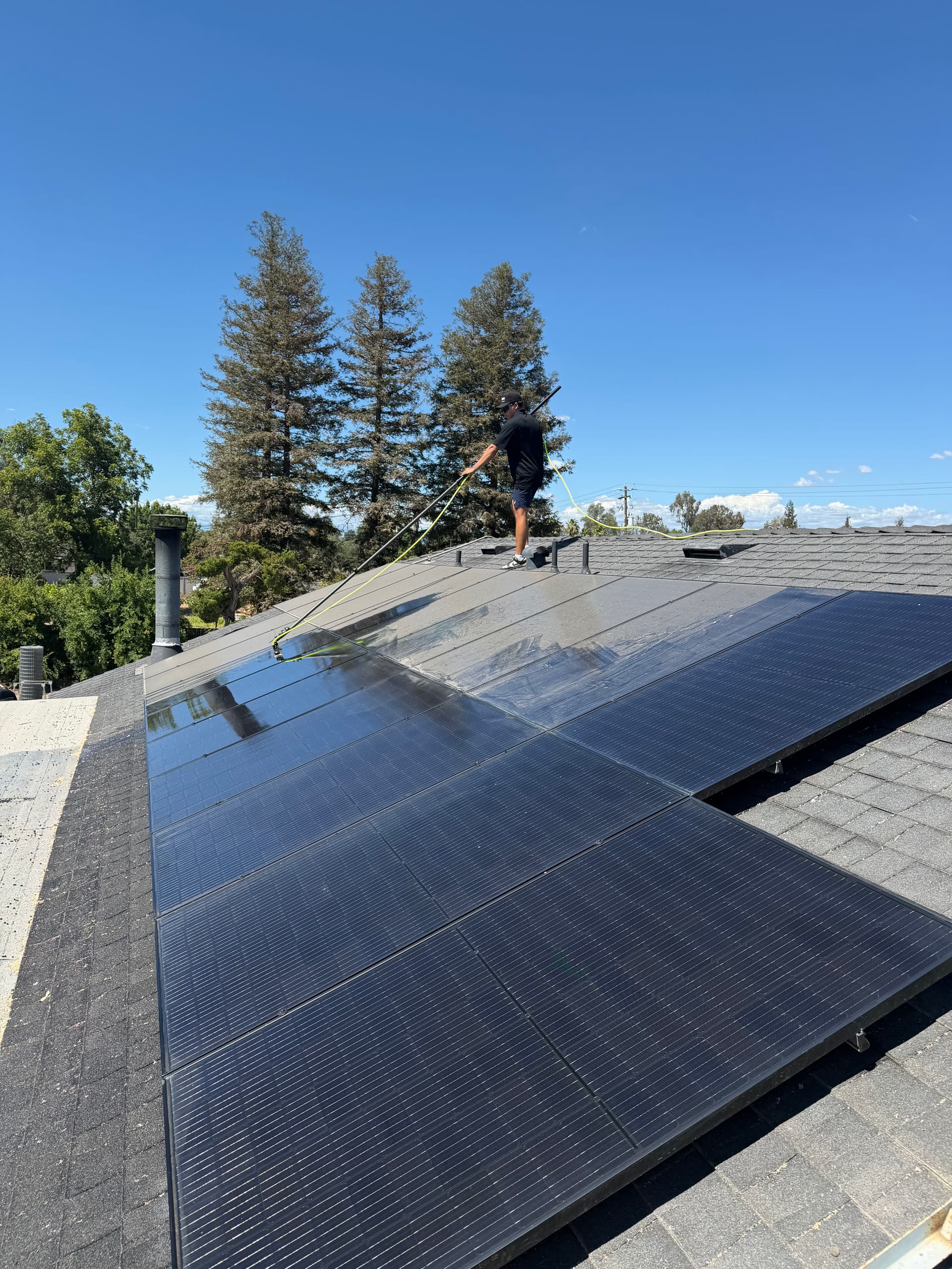 Solar Panel Cleaning Done Right in Sanger image
