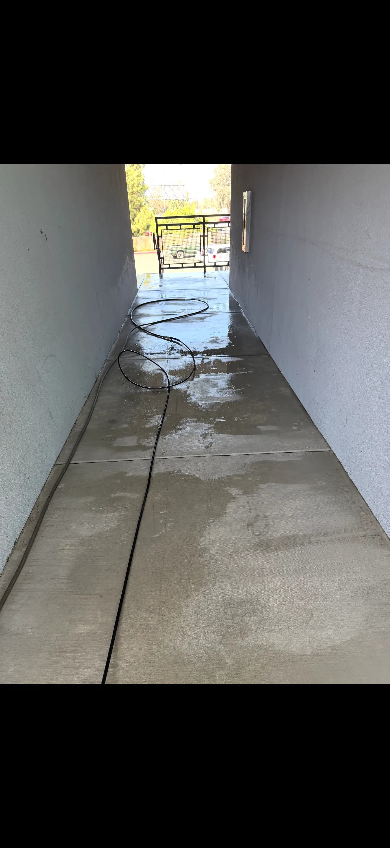 Gallery photos for Concrete Pressure Washing and Window Cleaning at a Fresno Housing Property: Image #5