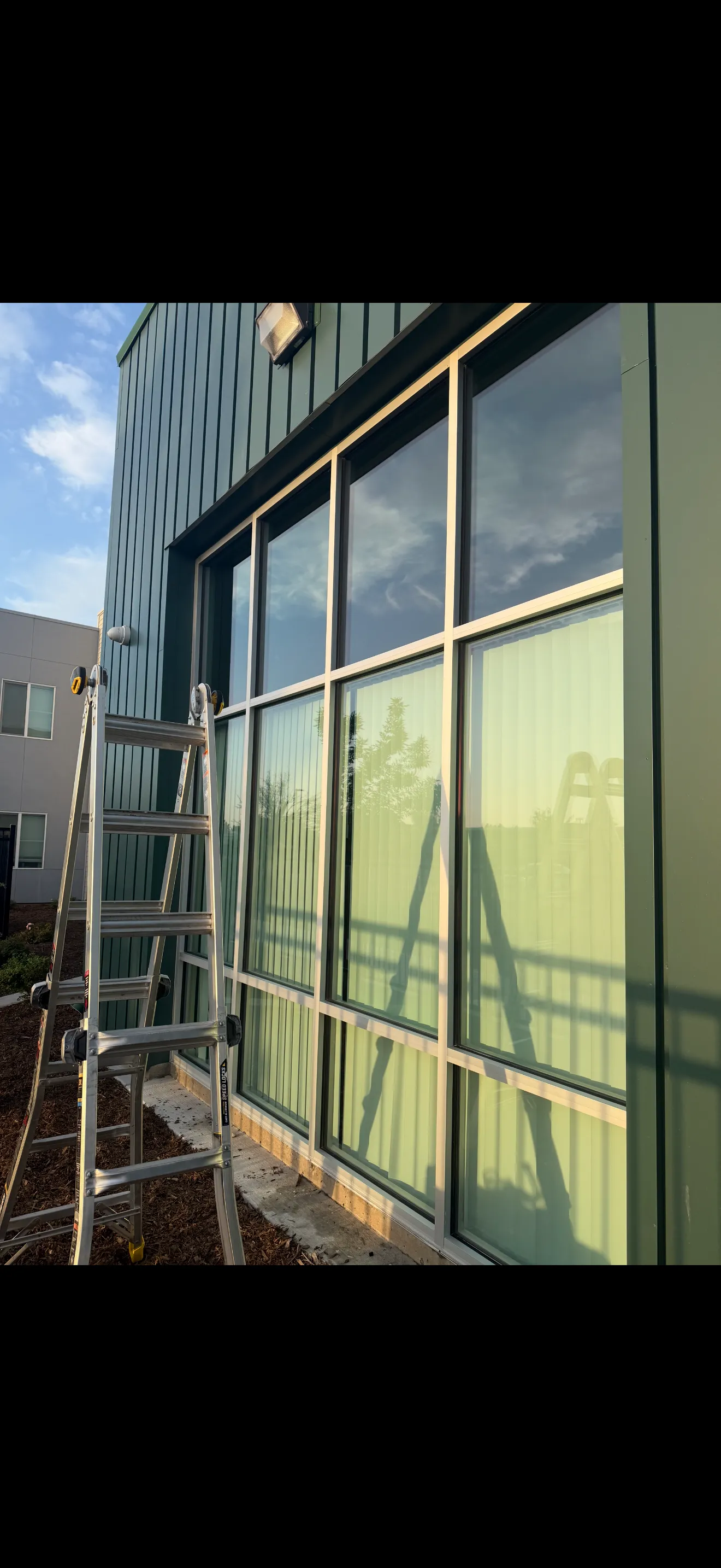 Gallery photos for Concrete Pressure Washing and Window Cleaning at a Fresno Housing Property: Image #7