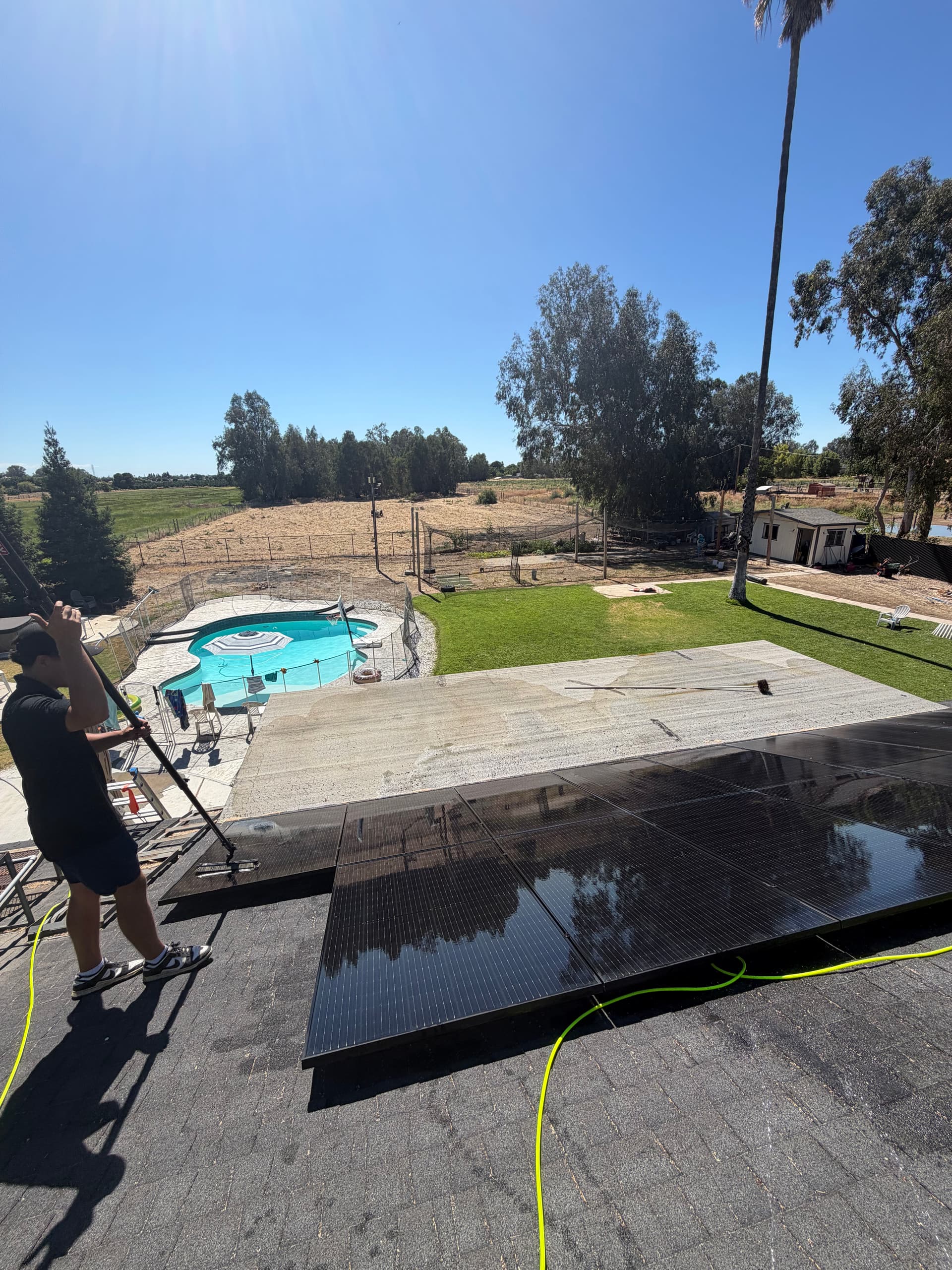 Gallery photos for Solar Panel Cleaning Done Right in Sanger: Image #1